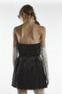 Black Bandeau Sweetheart Mini-Dress