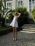 White Skater Mini-Dress