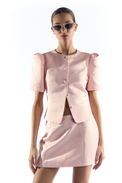 Light Pink Mini Skirt