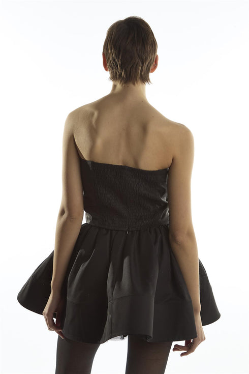 Skater Mini Skirt - Cecelia Black