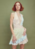 Josie Halterneck Mini Dress - Floral Colour