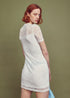 Petite Chloe Cut Out Mini Dress - White