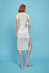 Erin Cut-Out Midi Dress - White